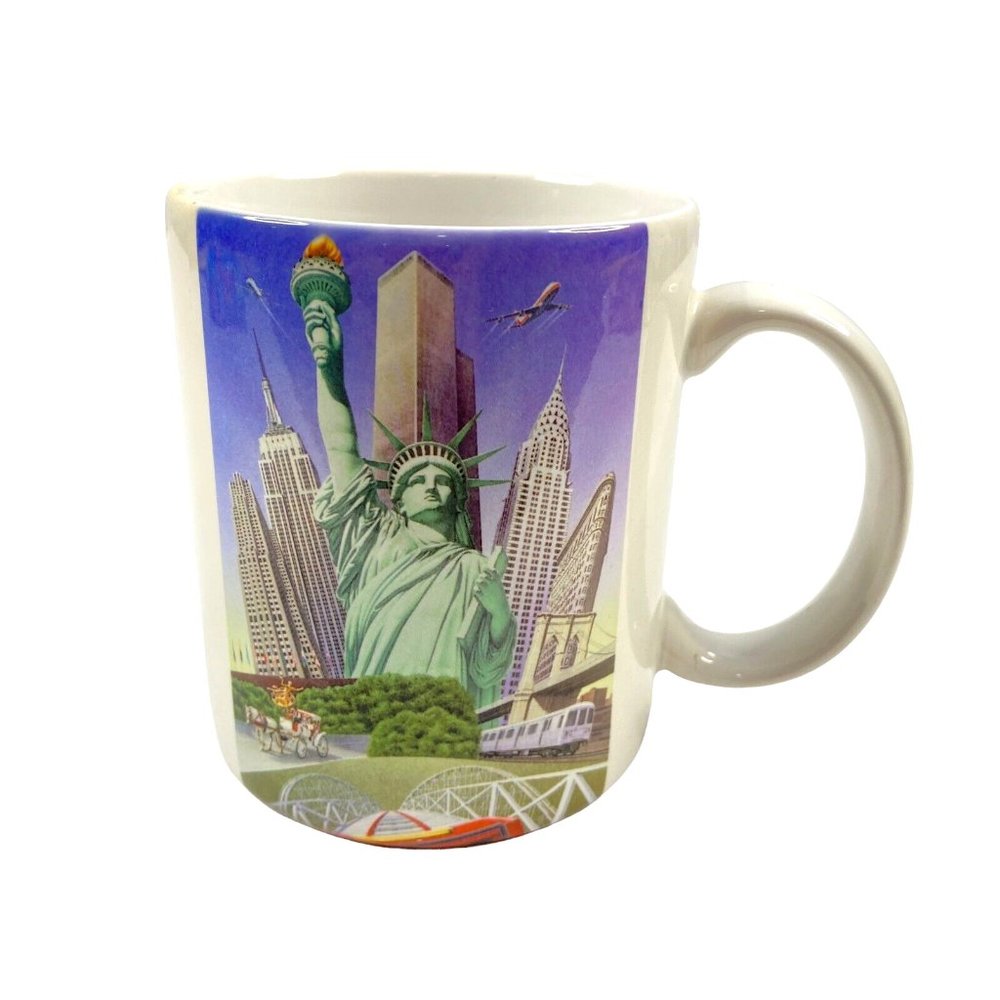 Vintage 1995 Across‎ the Sea of Time 3-D IMAX Theater Coffee Mug Cup Collectible